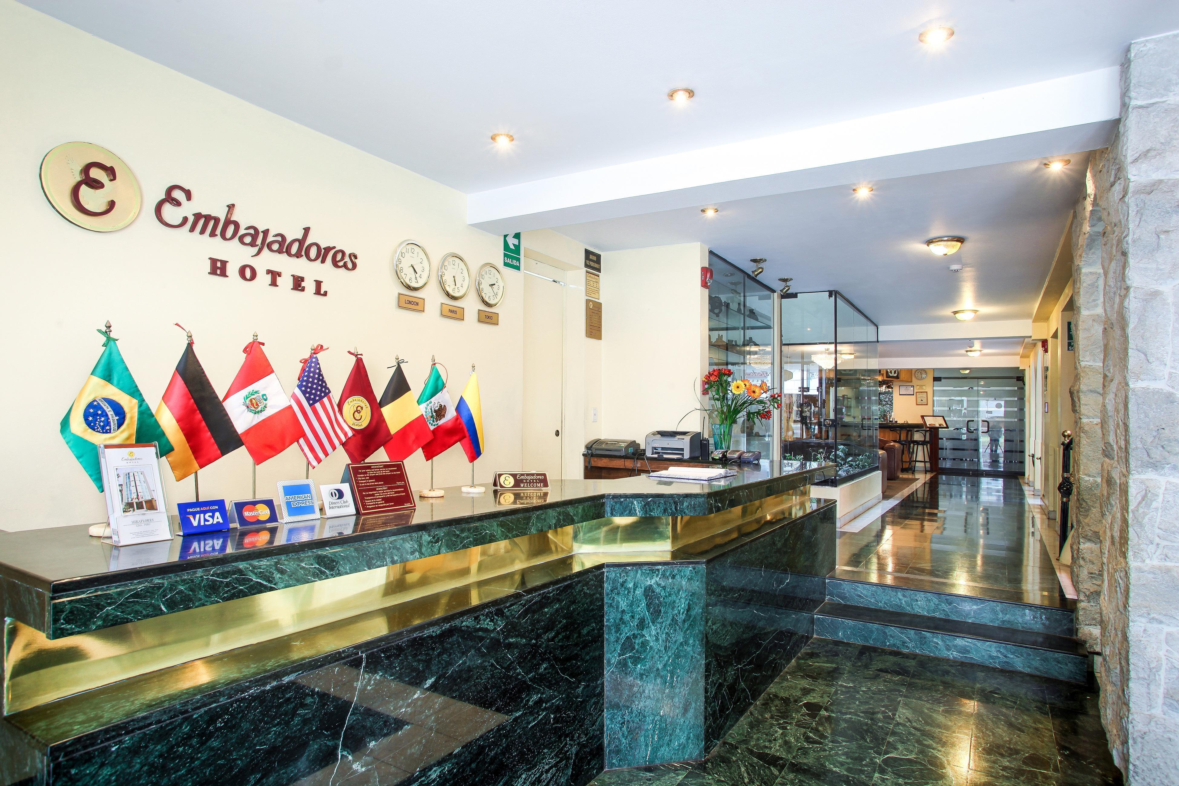 Embajadores Hotel Lima Buitenkant foto